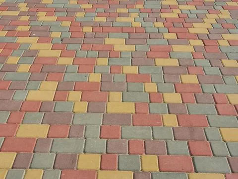 Footpath texture background, Wall and floor pattern Stock Photos