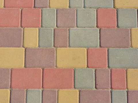 Footpath texture background, Wall and floor pattern Stock Photos