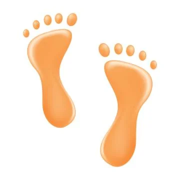 Footprint Stock Illustration