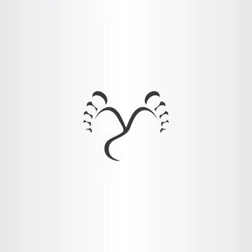Footprint step black icon vector Stock-Illustration