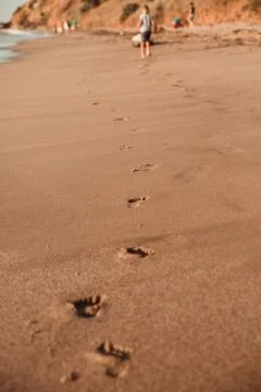 Footprints 2 Stock Photos