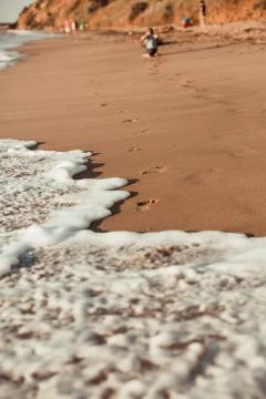 Footprints 3 Foto stock