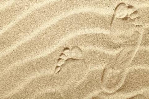 Footprints Stock Photos