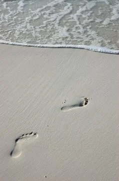 Footprints Stock Photos
