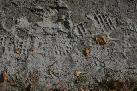 Footprints Stock Photos