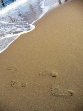 Footprints Stock Photos