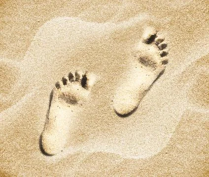 Footprints Stock Photos