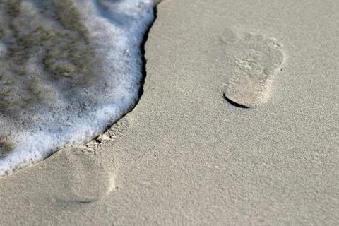 Footprints Stock Photos