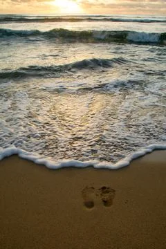 Footprints Stock Photos