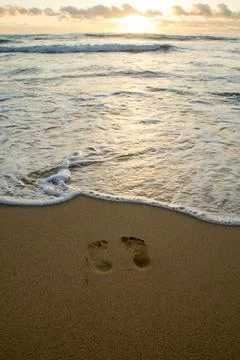 Footprints Stock Photos