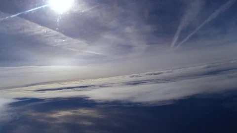 Footprints in the sky Video stock 85844854