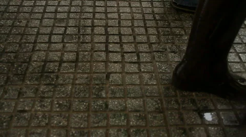 Footstep Stock Footage 863213