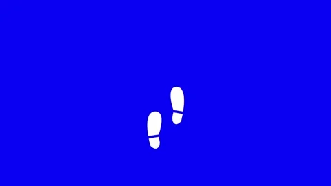 Footsteps Stock Footage 258833783
