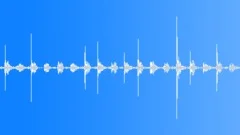 Footsteps on hardwood with fabric floor loopSound Effect