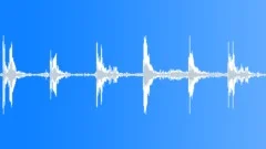 Footsteps walking metal boots 02 loop Sound Effect