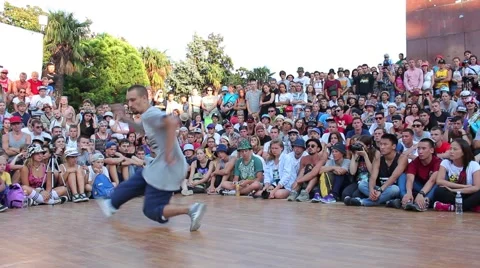 Footwork (dance), B-boying Vídeo Stock 52524562