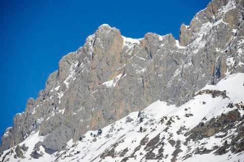 Foratata peak Foto stock