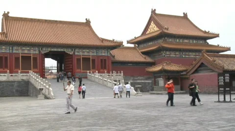 Forbidden City 80 Stock Footage 329110
