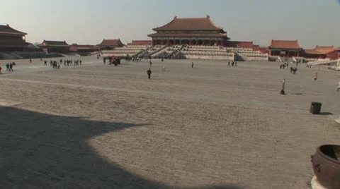 Forbidden City in Beijing 2 Video stock 10879129