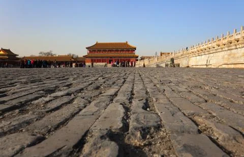 Forbidden city. beijing. china Stock Photos