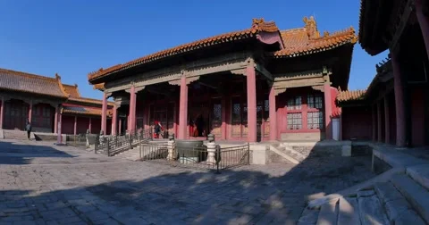 Forbidden city Beijing Video stock 67906864