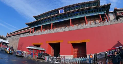 Forbidden city Beijing Video stock 67906995