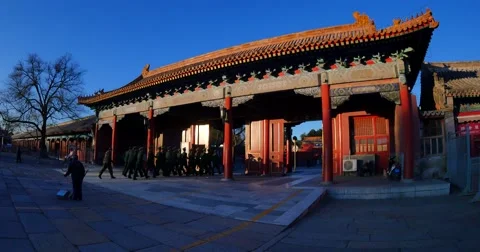 Forbidden city Beijing Stock-Footage 67941376