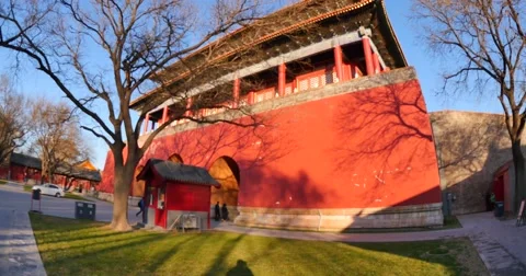 Forbidden city Beijing Video stock 67943887