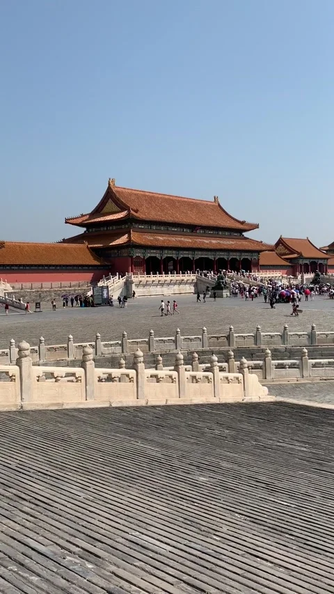 Forbidden City in Beijing Video stock 341982707