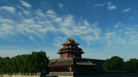 Forbidden city coner Video stock 10901531