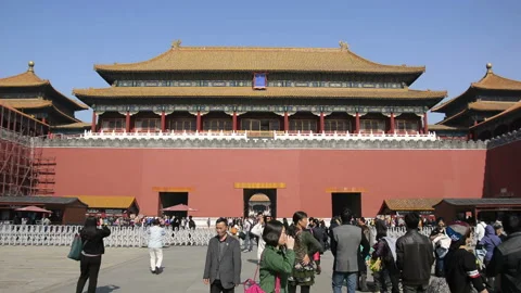 Forbidden City Vídeo Stock 85714928