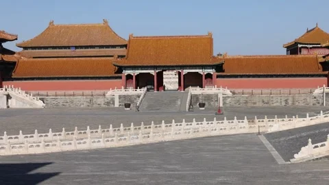 Forbidden City Stock Footage 223782835