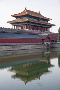 Forbidden City Gate Stock Photos