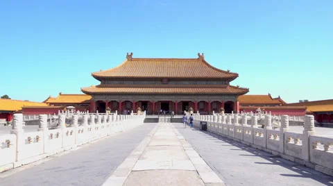 Forbidden City palace Stock Footage 65245562