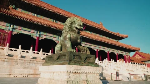 Forbidden City Panorama 4K Vídeos de archivo 334604492