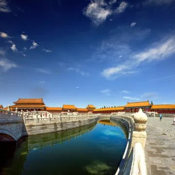 The forbidden city Stock Photos