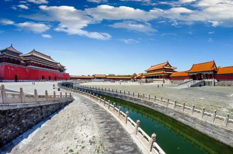 The forbidden city Stock Photos