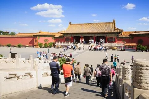 The forbidden city Stock Photos