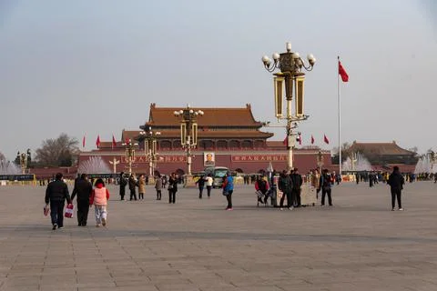 The Forbidden City.  Stock Photos