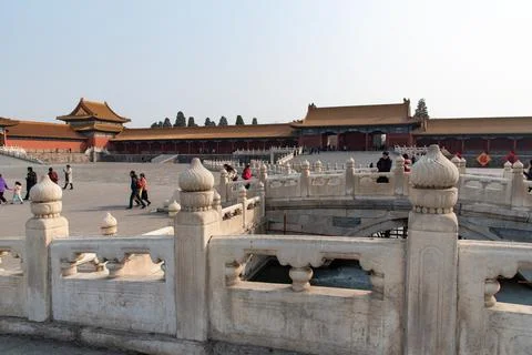 The Forbidden City.  Stock Photos