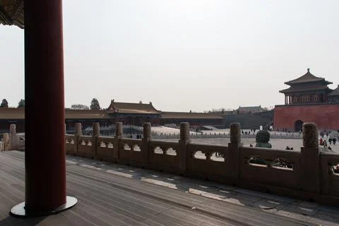 The Forbidden City.  Stock Photos