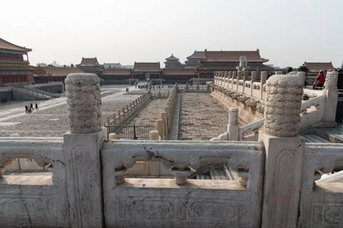 The Forbidden City.  Stock Photos