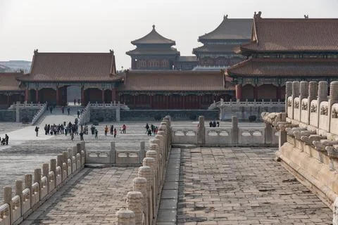 The Forbidden City.  Stock Photos