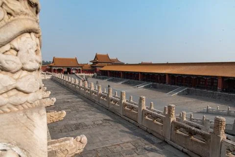 The Forbidden City.  Stock Photos