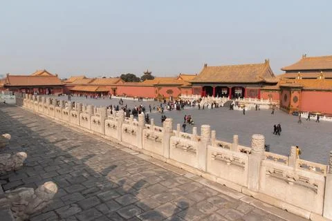 The Forbidden City.  Stock Photos