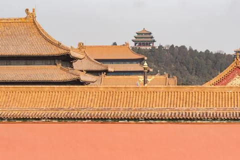 The Forbidden City.  Stock Photos