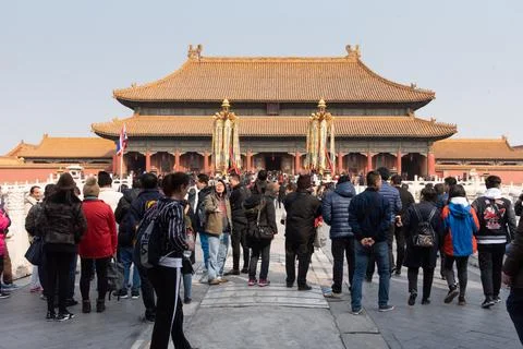 The Forbidden City.  写真素材