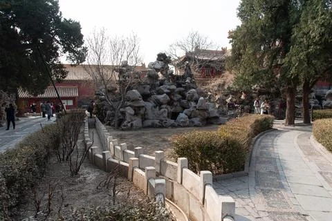 The Forbidden City.  Stock Photos