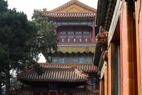 The Forbidden City.  Stock Photos