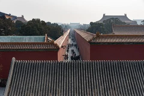 The Forbidden City.  Foto stock